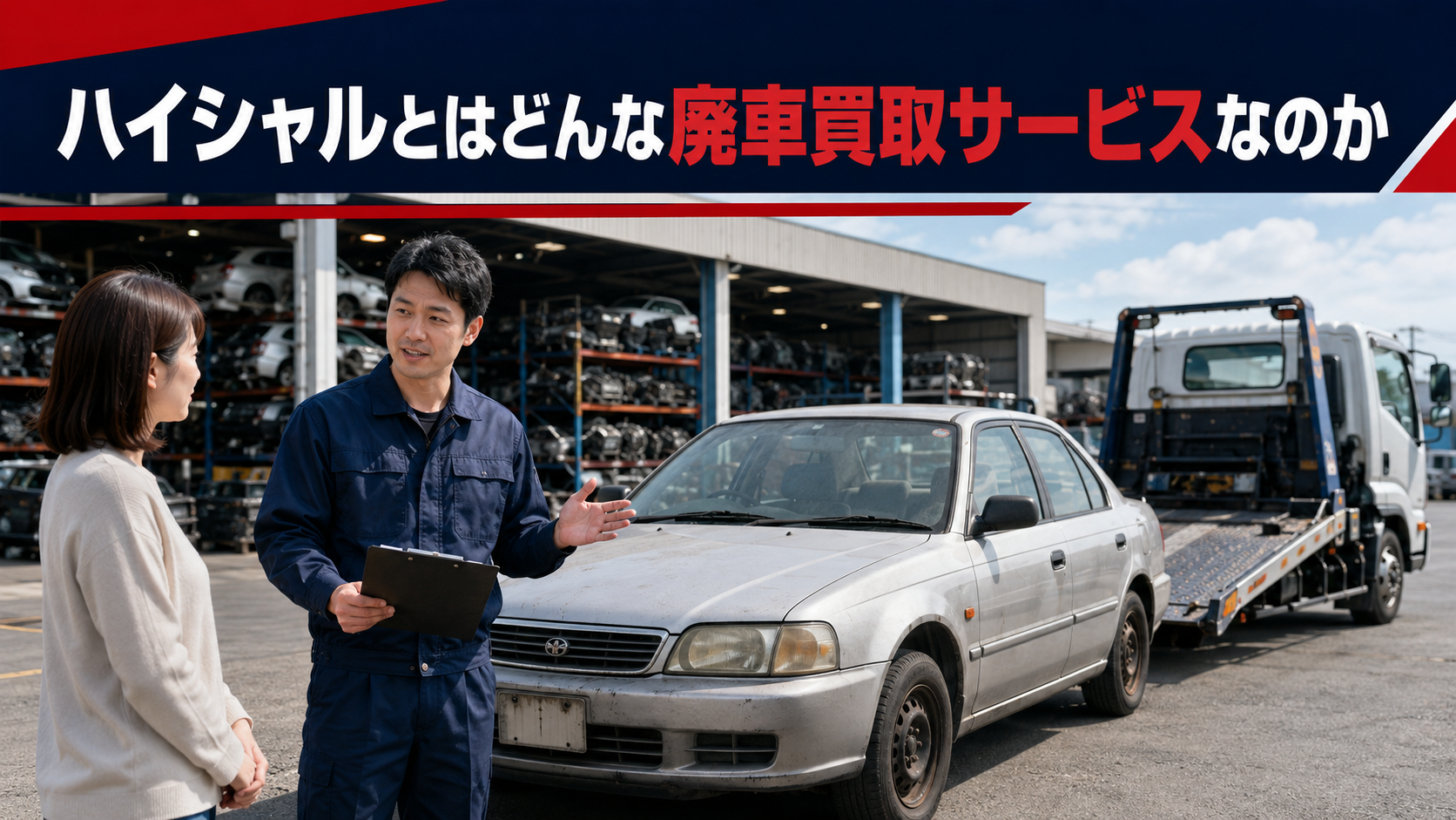 ハイシャルとはどんな廃車買取サービスなのか