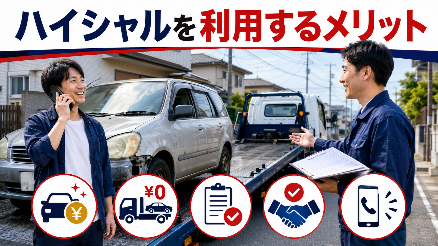 ハイシャルを利用するメリット