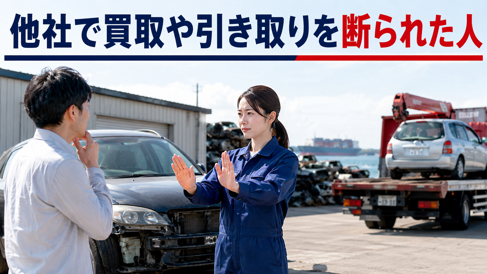 他社で買取や引き取りを断られた人
