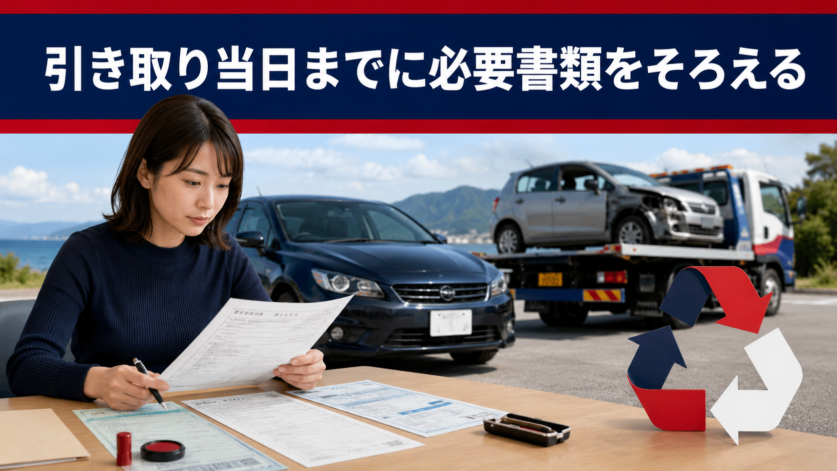 引き取り当日までに必要書類をそろえる