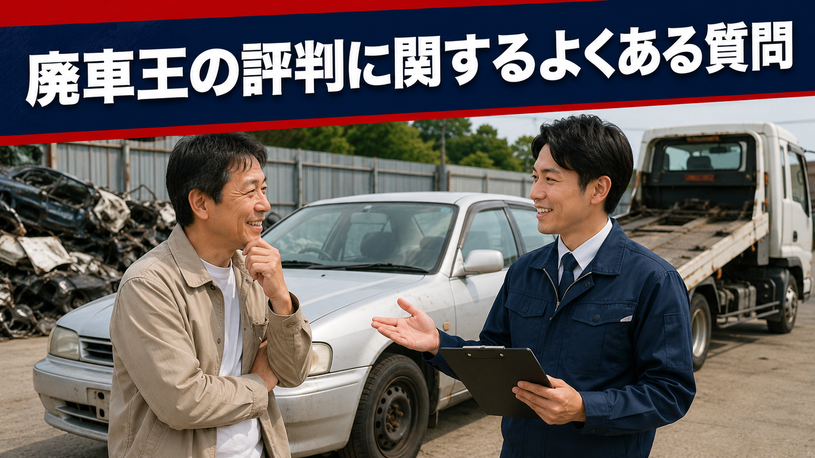 廃車王の評判に関するよくある質問