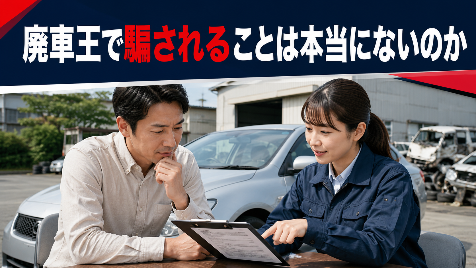 廃車王で騙されることは本当にないのか
