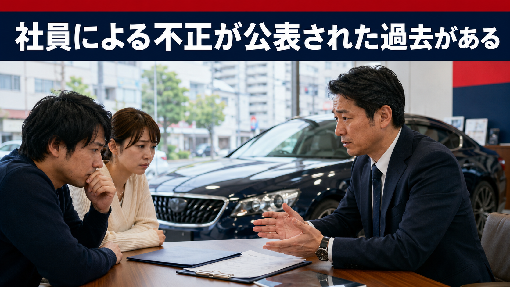 社員による不正が公表された過去がある