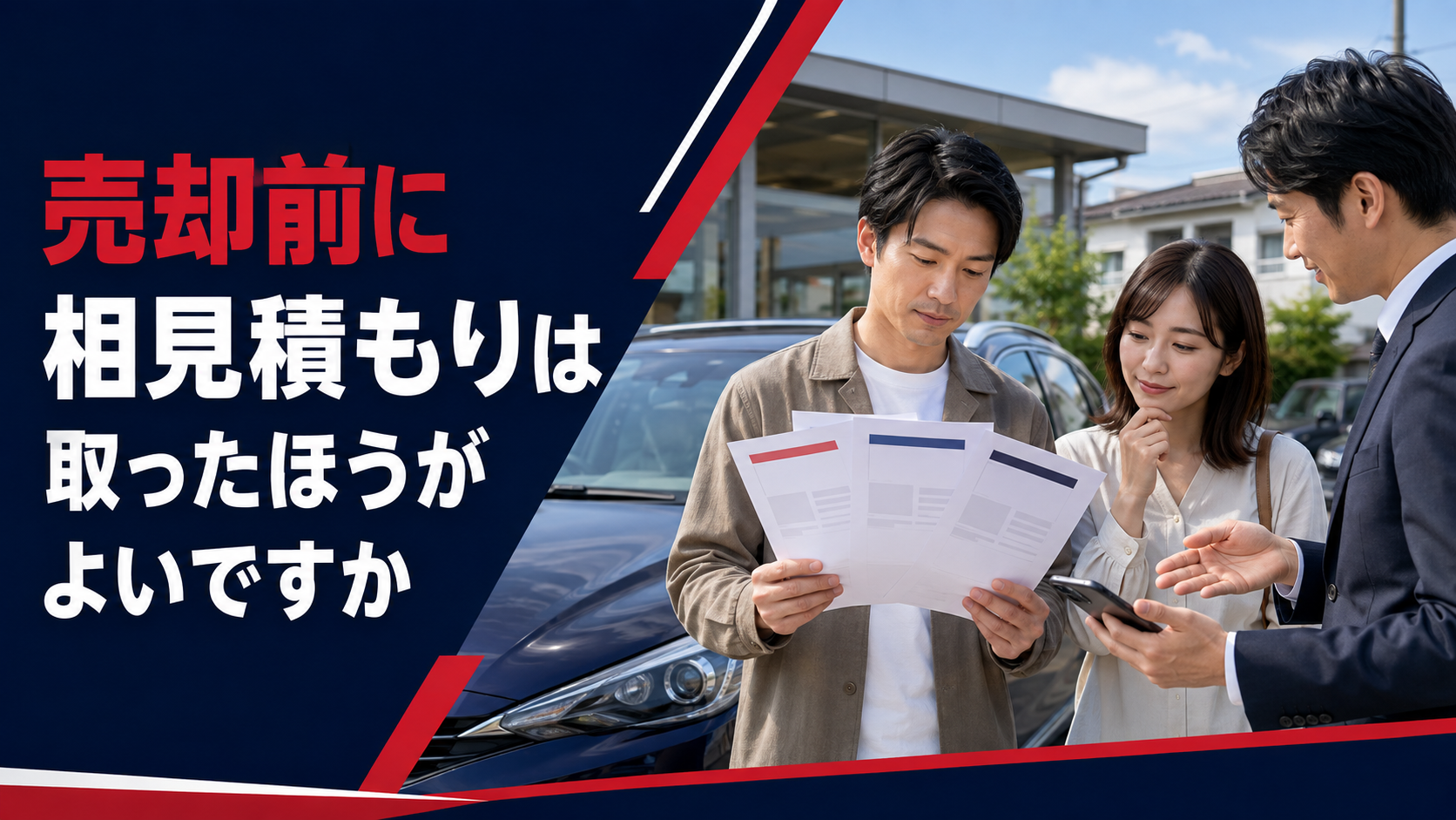 売却前に相見積もりは取ったほうがよいですか