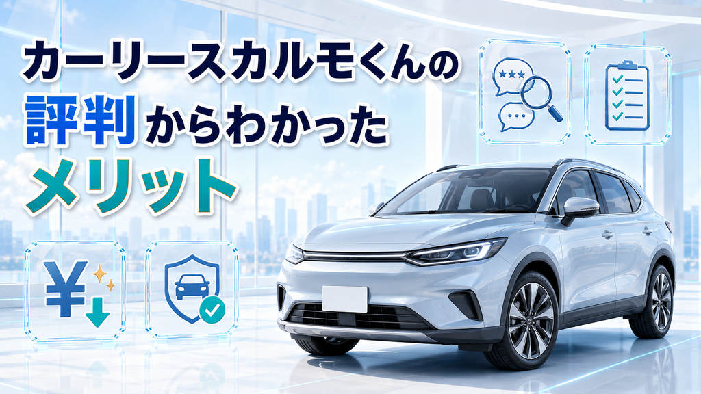 カーリースカルモくんの評判からわかったメリット
