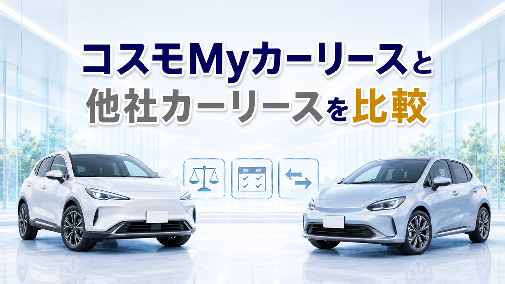 コスモMyカーリースと他社カーリースを比較