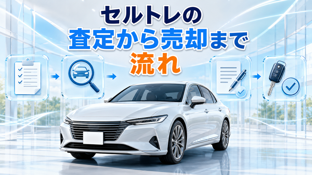 セルトレの査定から売却までの流れ