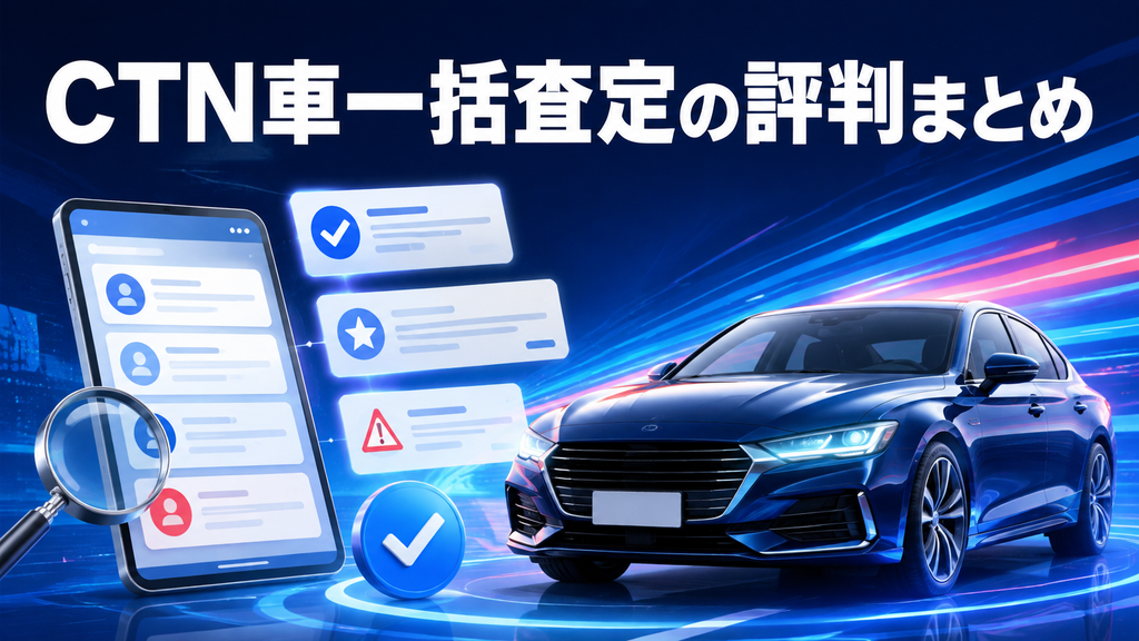 CTN車一括査定の評判まとめ