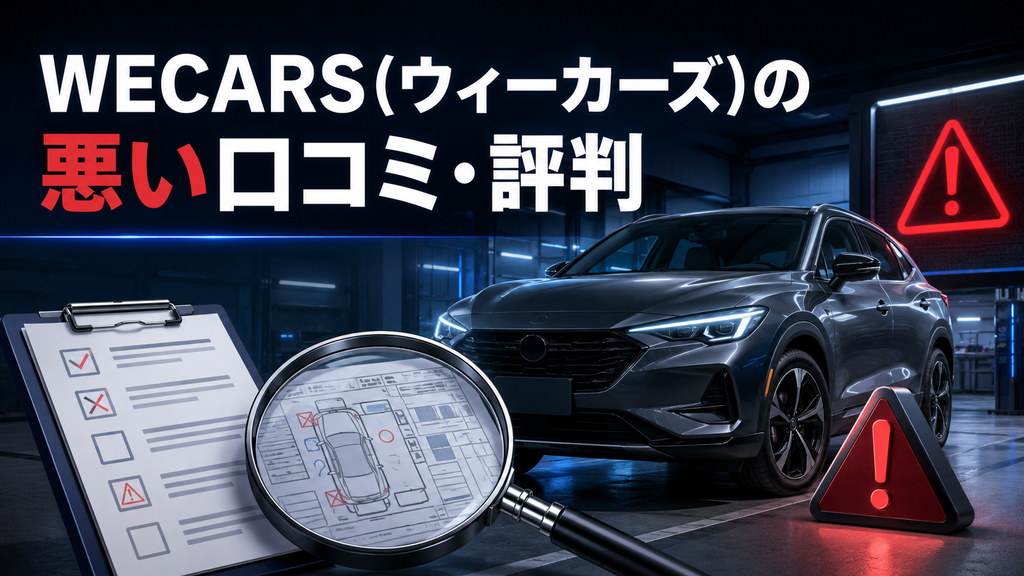 WECARS(ウィーカーズ)の悪い口コミ・評判