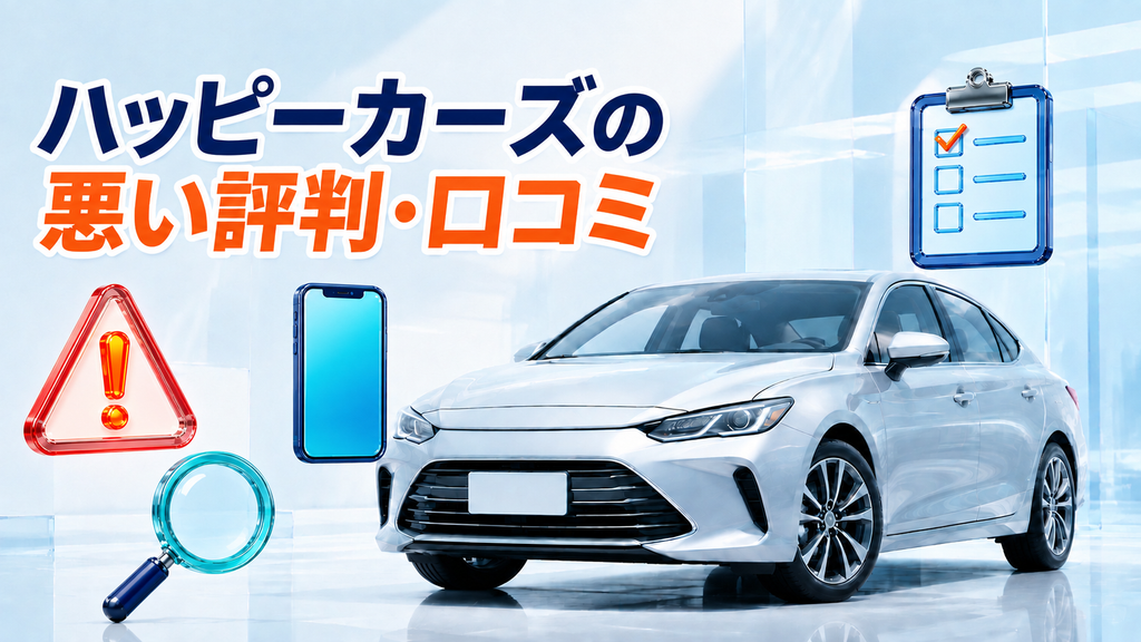 ハッピーカーズの悪い評判・口コミ
