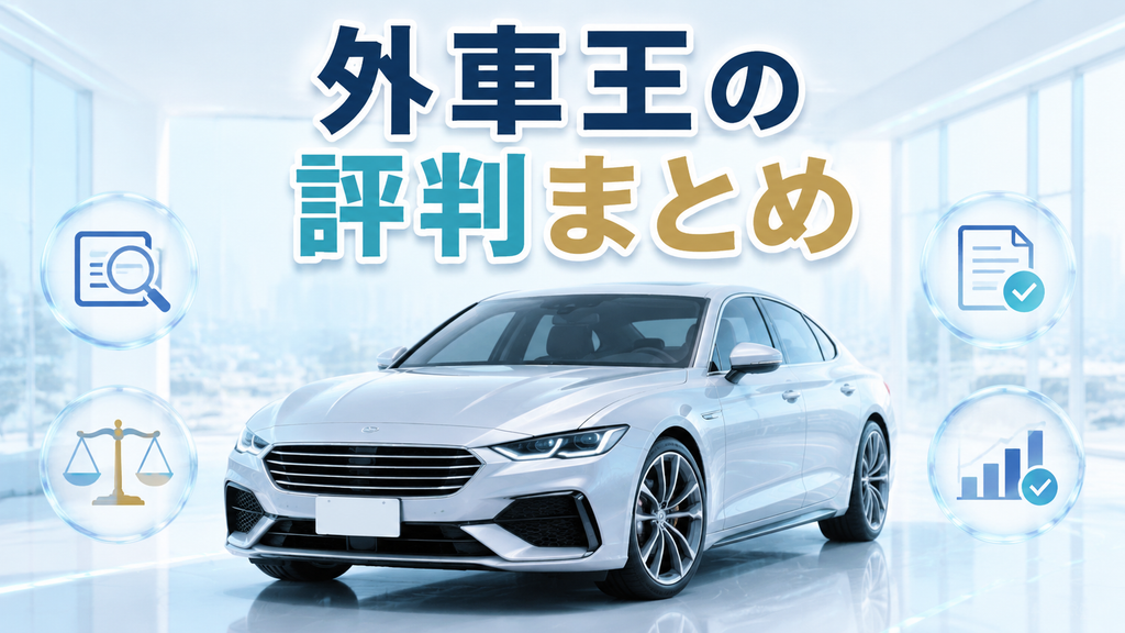 外車王の評判まとめ