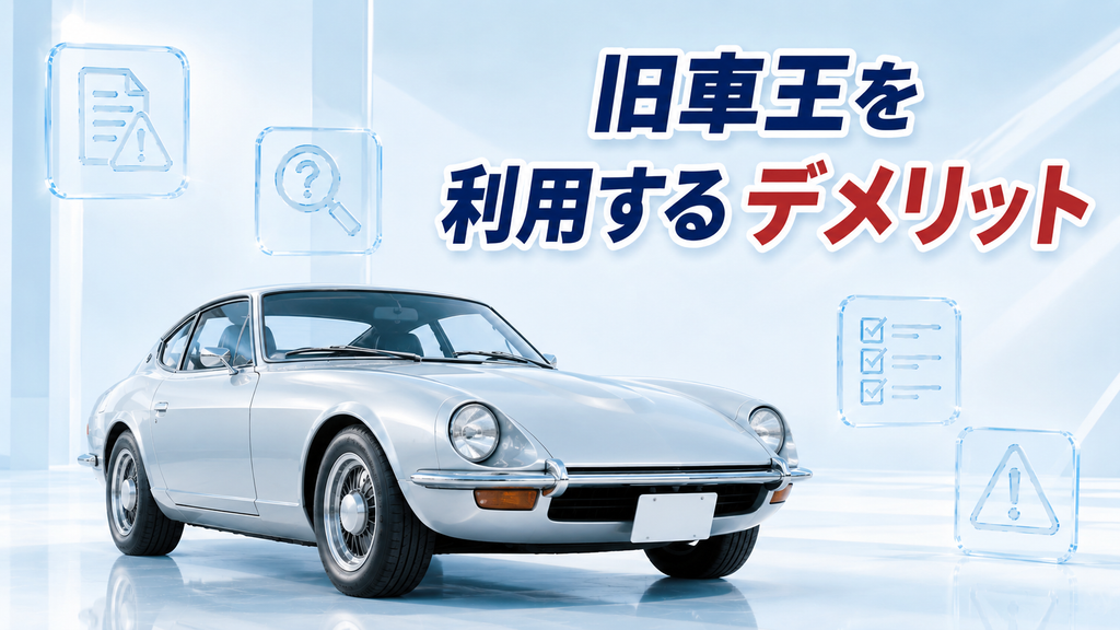 旧車王を利用するデメリット