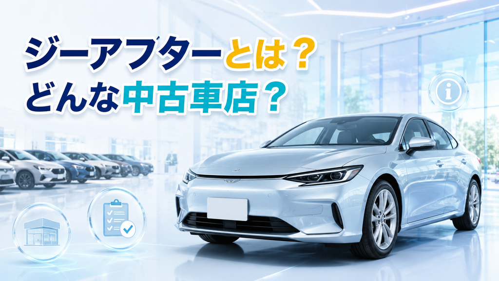 ジーアフターとは？どんな中古車店？