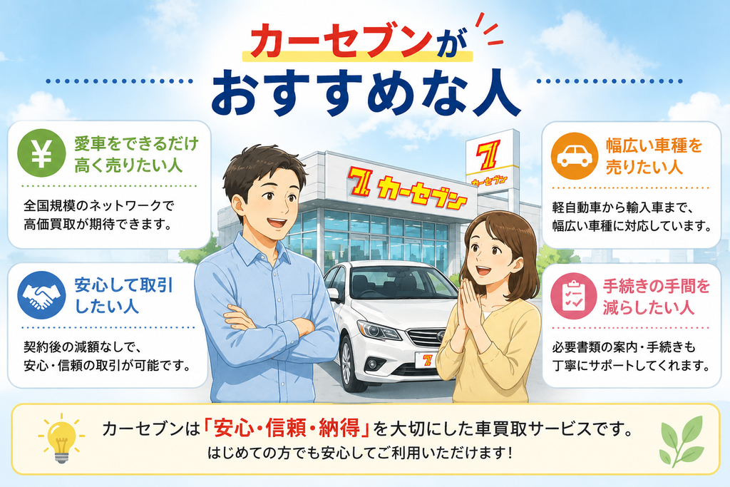 カーセブンがおすすめな人