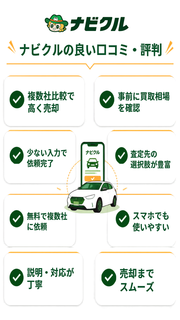 ナビクルの良い評判や口コミ