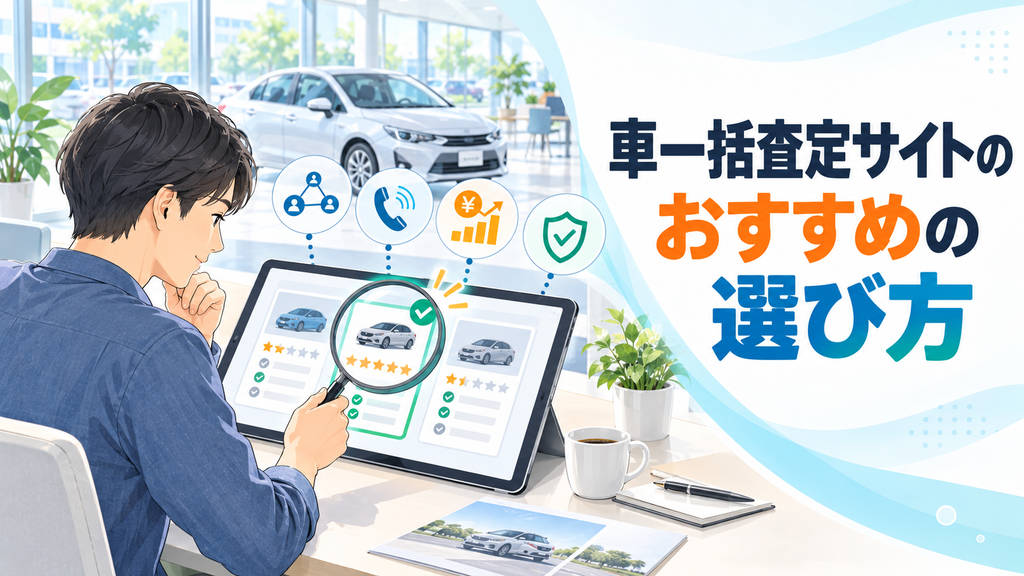 車一括査定サイトのおすすめの選び方