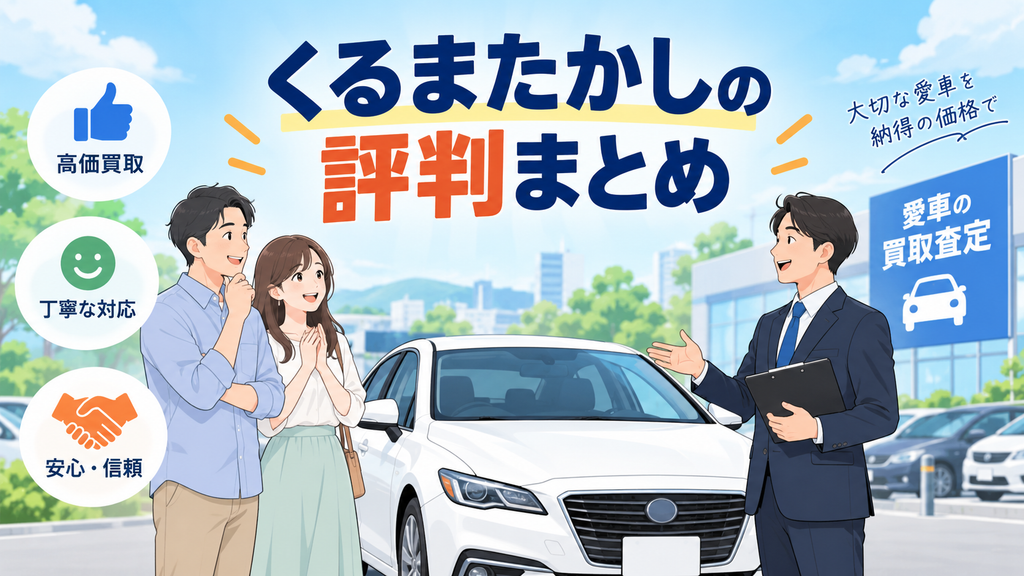 くるまたかしの評判まとめ