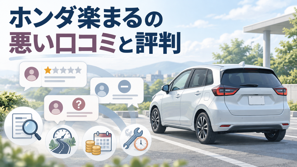 ホンダ楽まるの悪い口コミと評判