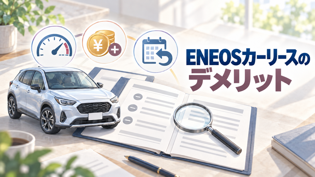 ENEOSカーリースのデメリット