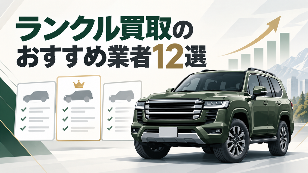 ランクル買取のおすすめ業者12選