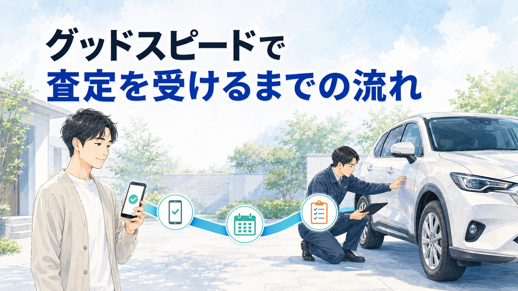 グッドスピードで査定を受けるまでの流れ