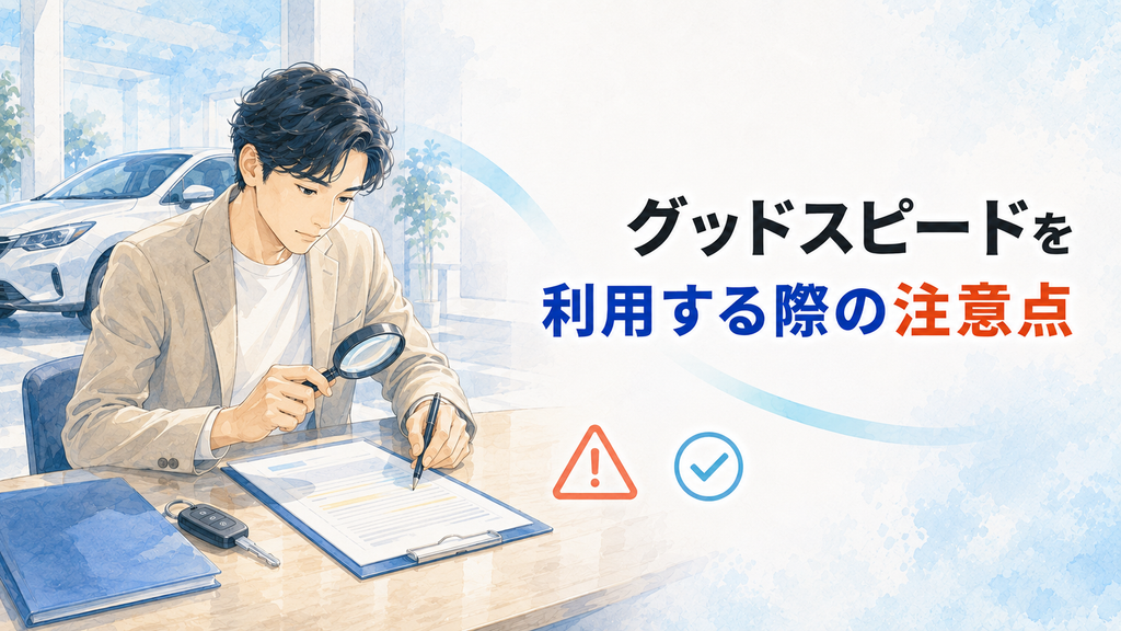 グッドスピードを利用する際の注意点