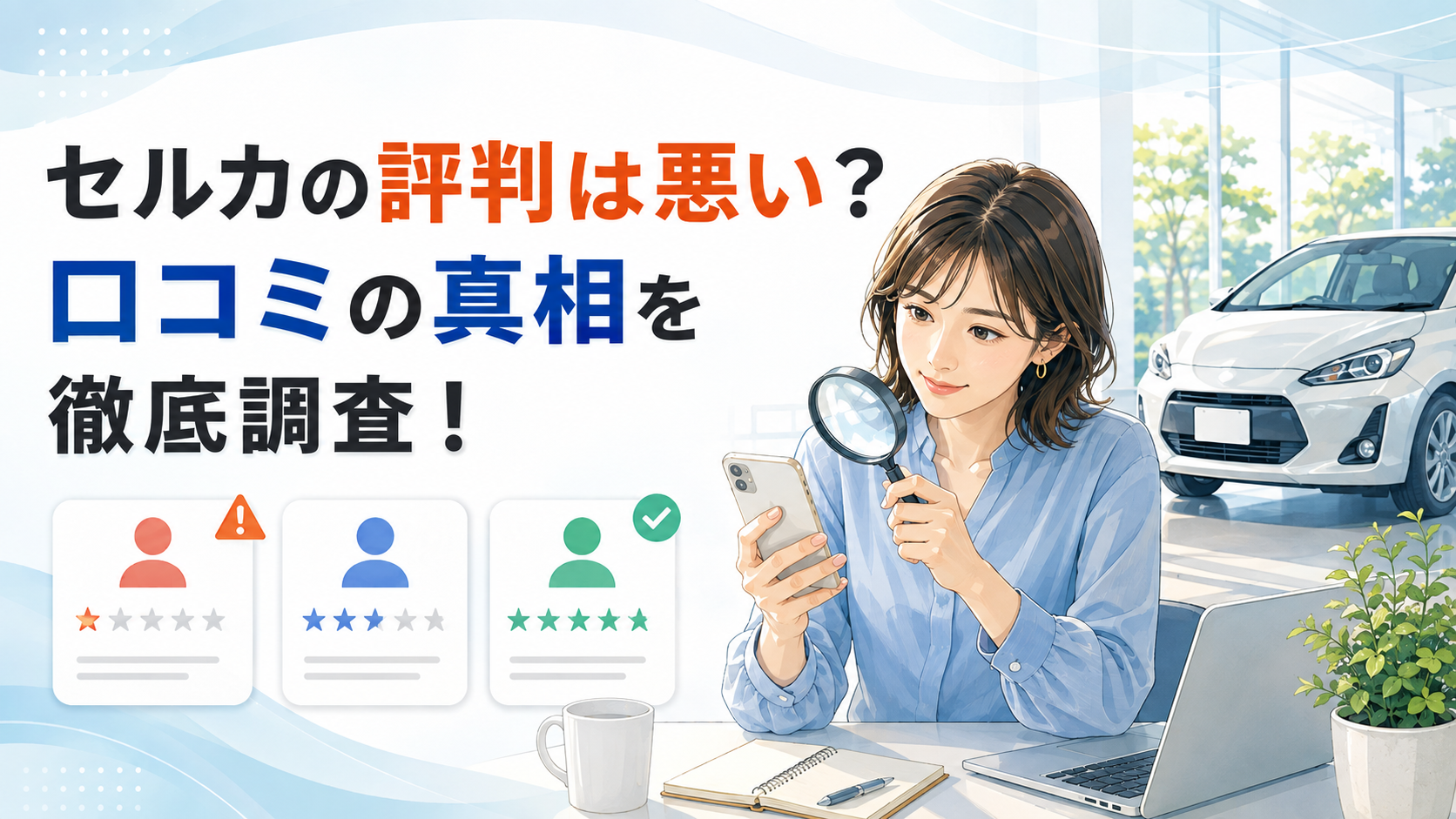 セルカの評判は悪い？口コミの真相を徹底調査！