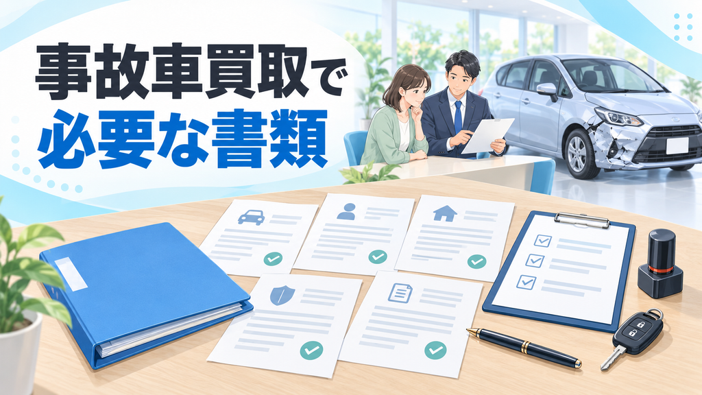 事故車買取で必要な書類