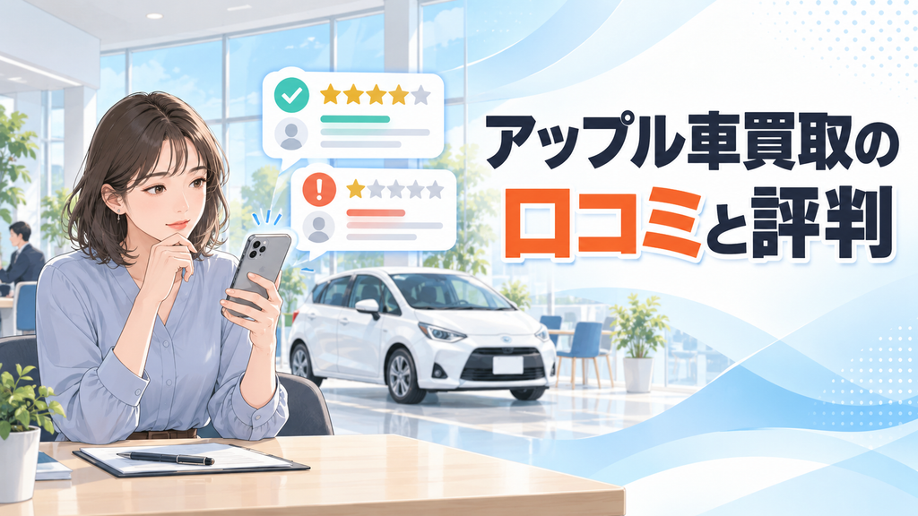 アップル車買取の口コミと評判