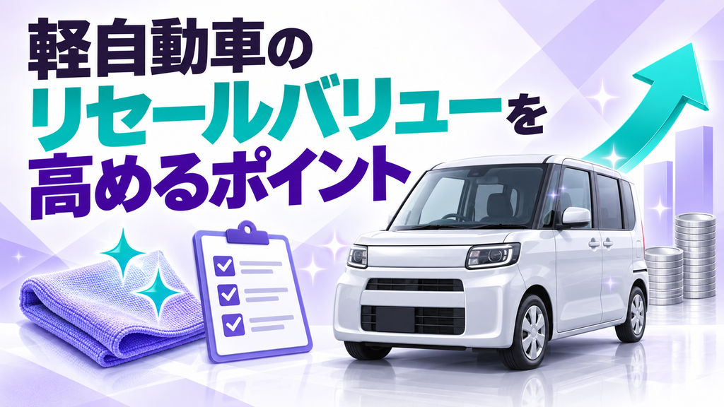 軽自動車のリセールバリューを高めるポイント