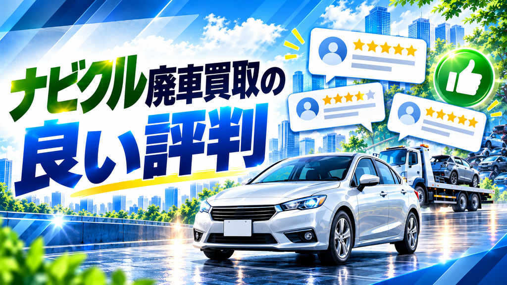 ナビクル廃車買取の良い評判