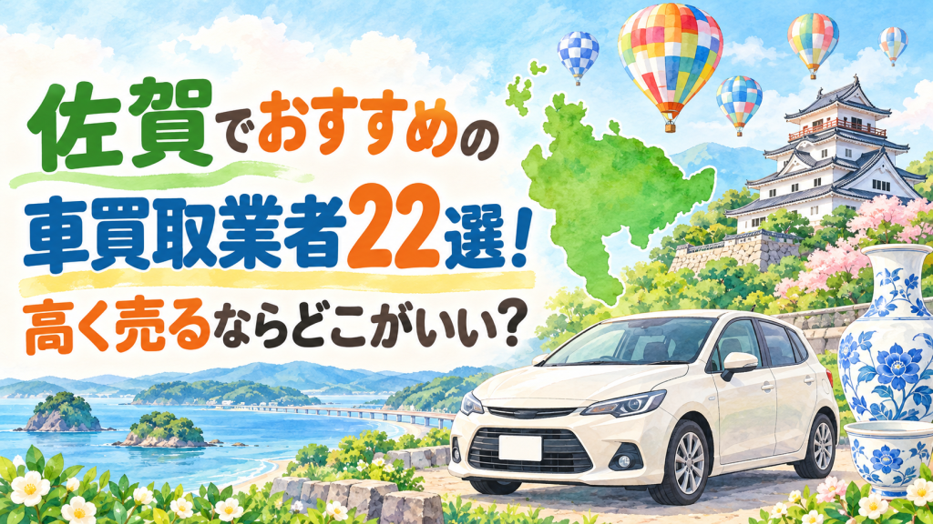 佐賀でおすすめの車買取業者22選！高く売るならどこがいい？