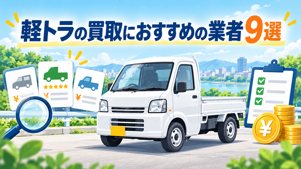 軽トラの買取におすすめの業者9選